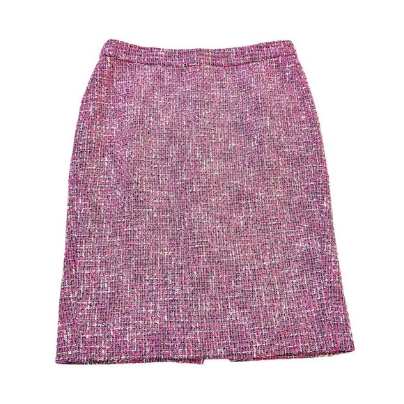 J. Crew Woven Knit Pencil Skirt Italian Fabrics Size 4 - Picture 1 of 7